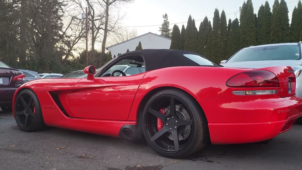 2006 Viper cold start at lot99.
