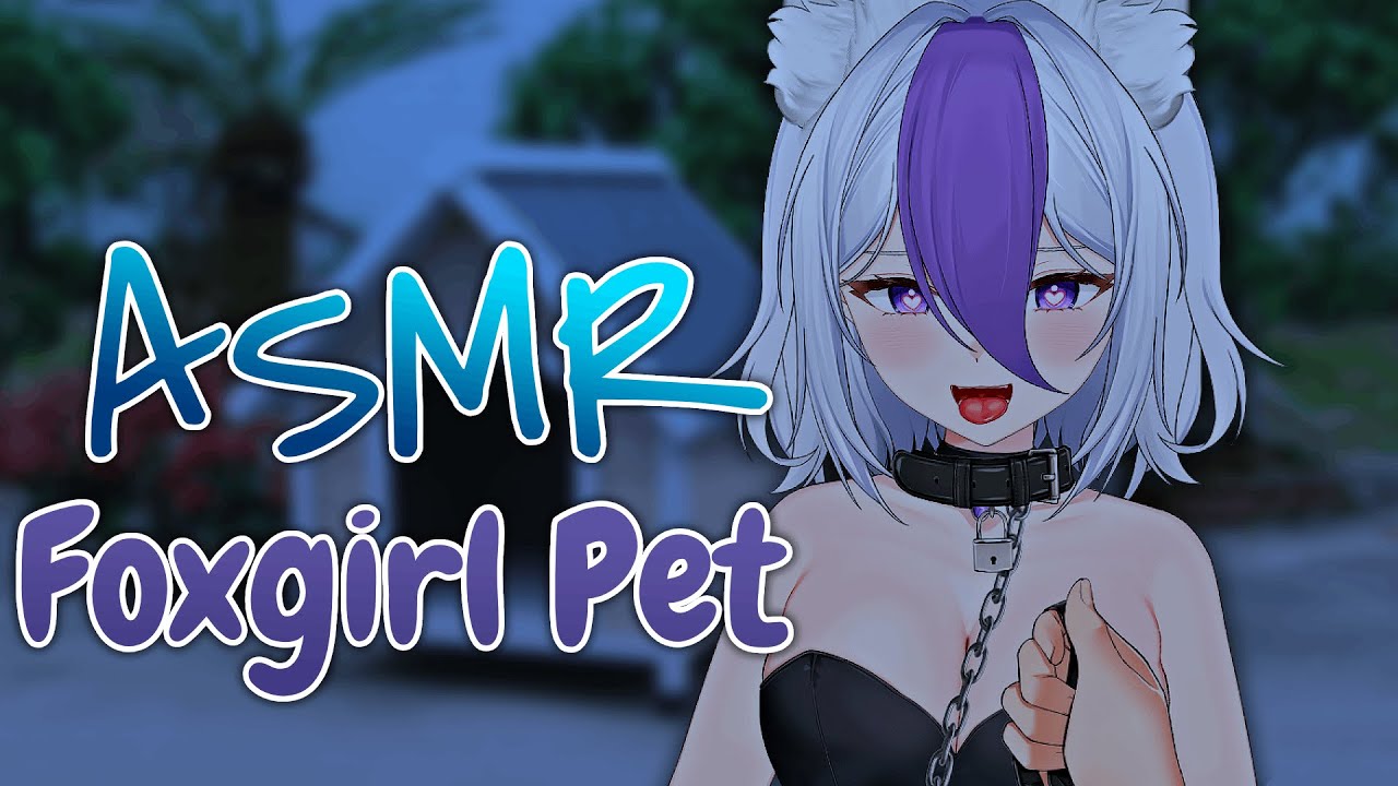 ASMR🦊Your foxgirl pet kisses and licks your ears