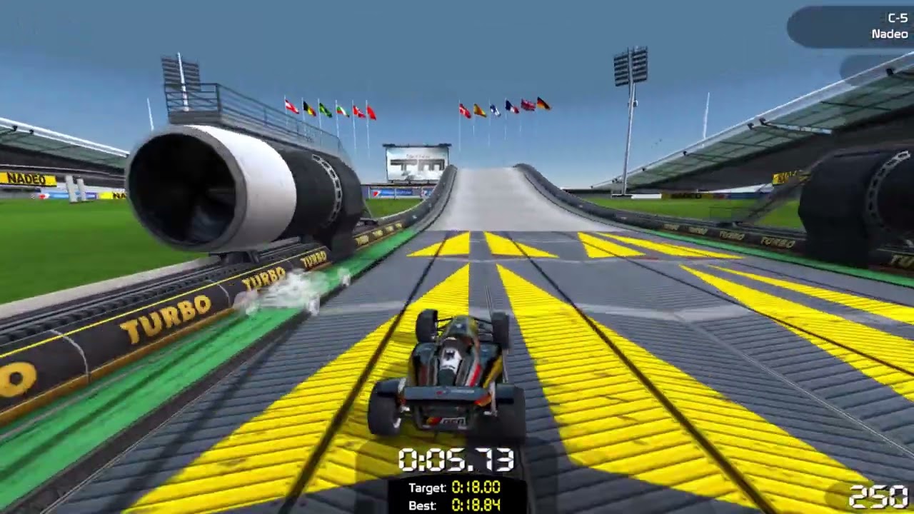 Trackmania Nations ESWC - All Nadeo Medals on Beginner C Tracks