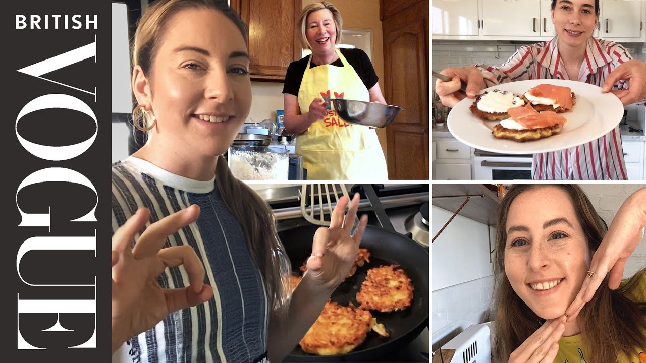 Haim Make Latkes With Their Mum | Family Secrets | British Vogue