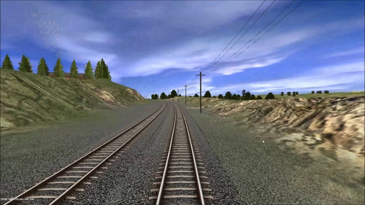 Trainz12: Marias Pass (End to End Timelpase)