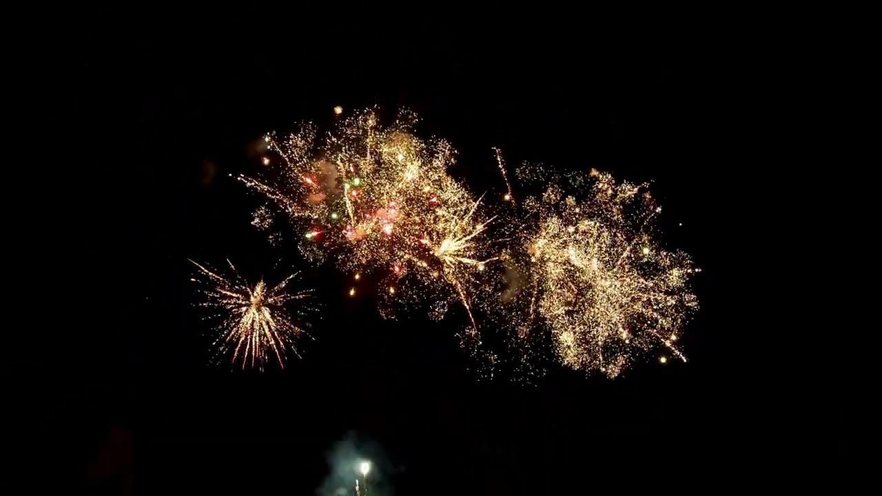 Feuerwerk zum 18. Geburtstag