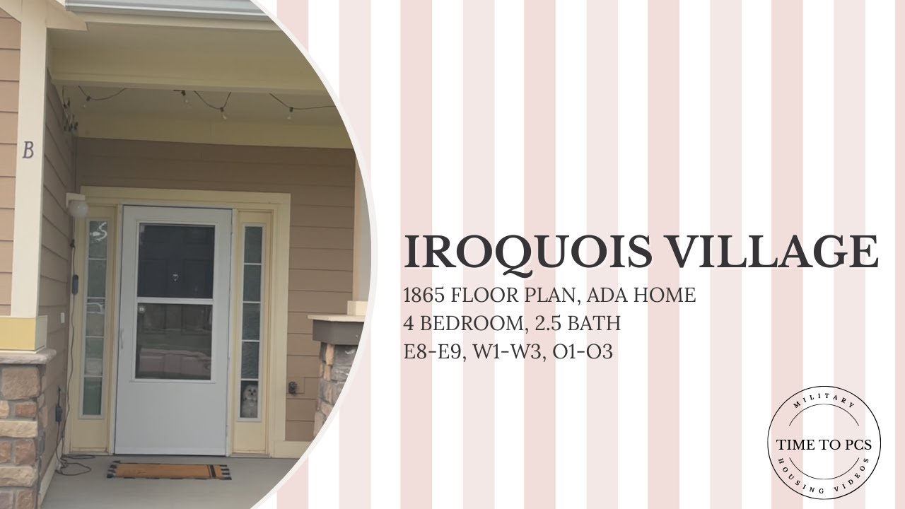 ADA Floor Plan Iroquois Village Fort Carson
