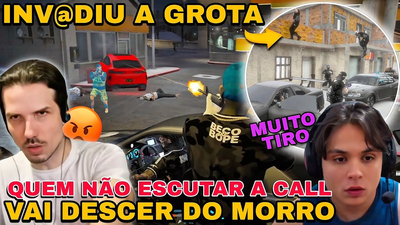 PODEROSO BAGUAL NA GESTÃO DO BOPE DO PAULINHO O LOKO CONTRA A GROTA E A POLÍCIA!