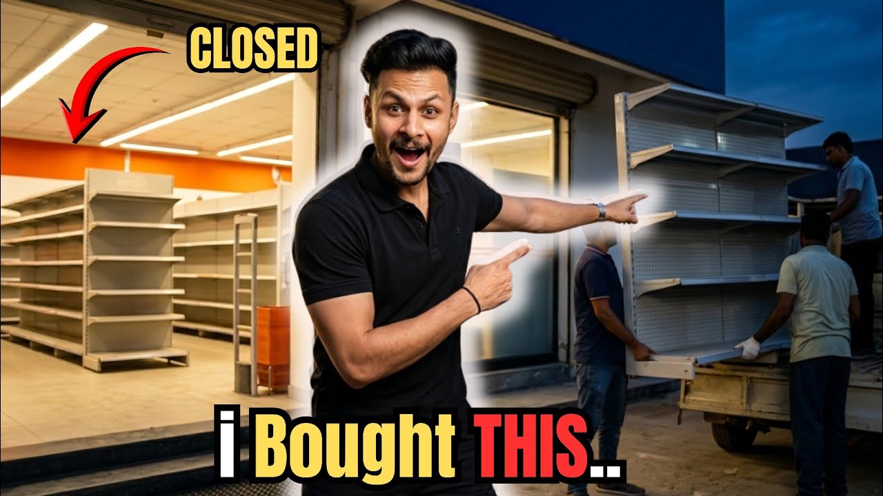This Store Closed… So I Bought Their Shelves 😜