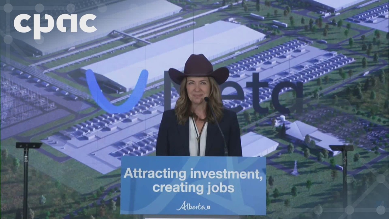 Alberta Premier Smith announces Meta will build a data centre &ndash; July 8, 2026