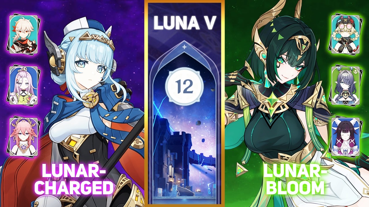 [Genshin Impact - Abyss Luna V/6.4] Lunar-Charged Ineffa x Lunar-Bloom Nefer