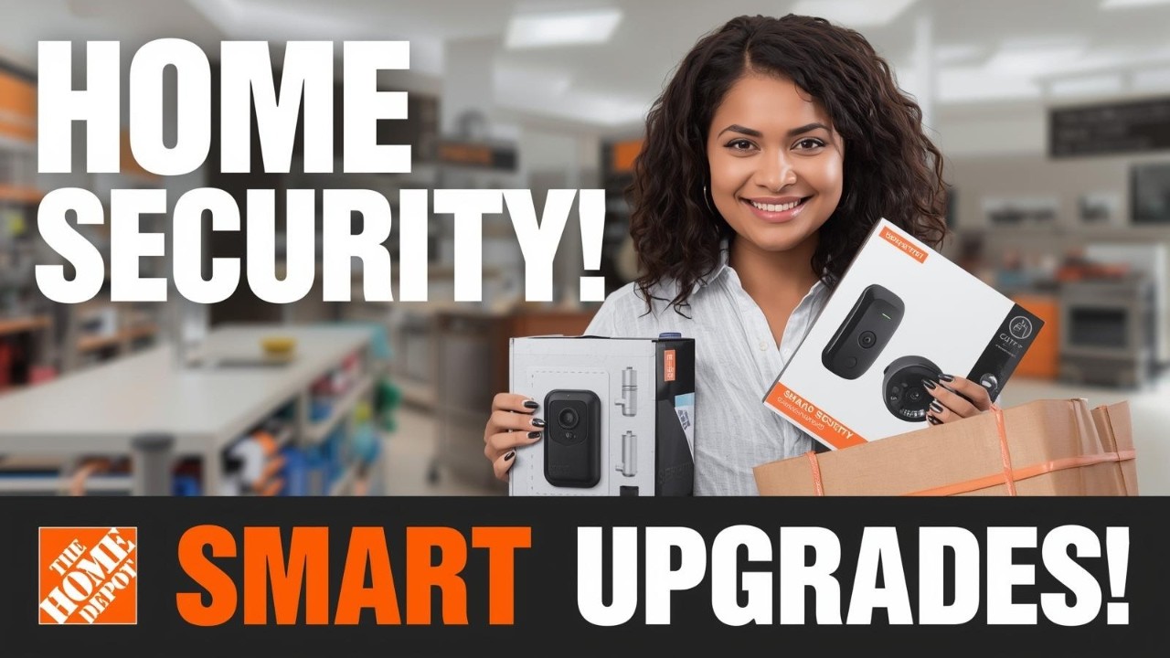 Home Depot Security Haul | 2 Smart Home Upgrades