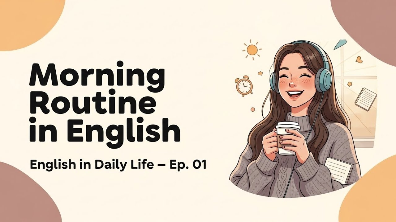 English in Daily Life — Morning Routine in English | Easy English Speaking Practice (Ep. 1)