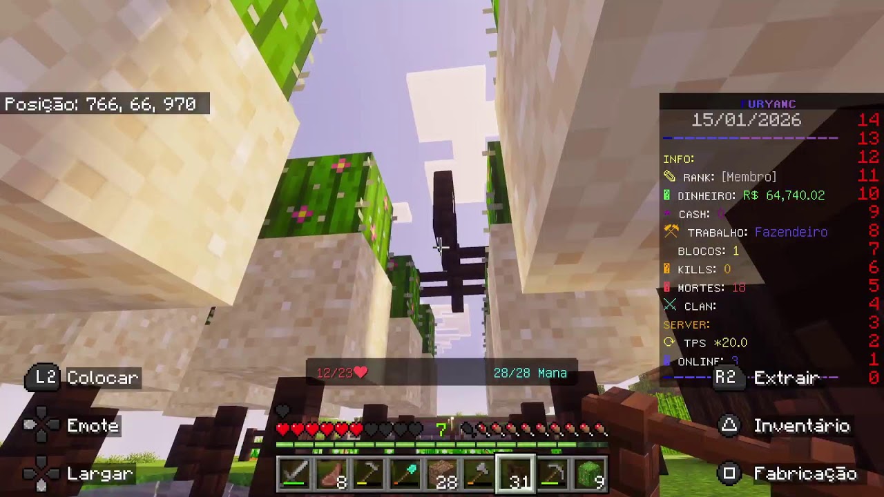 Minecraft #5 rumo aos 500 inscritos segui nos aí   