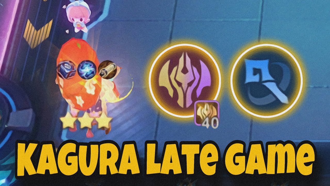 KAGURA LATE GAME WITH 40 STACKS IMMORTAL | MAGIC CHESS MLBB