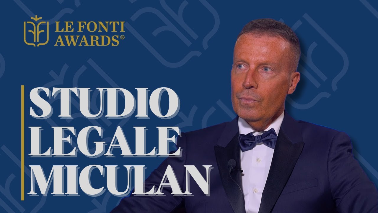 Studio Legale Miculan trionfa come Studio Legale Dell&rsquo;Anno - Diritto Penale Finanziario