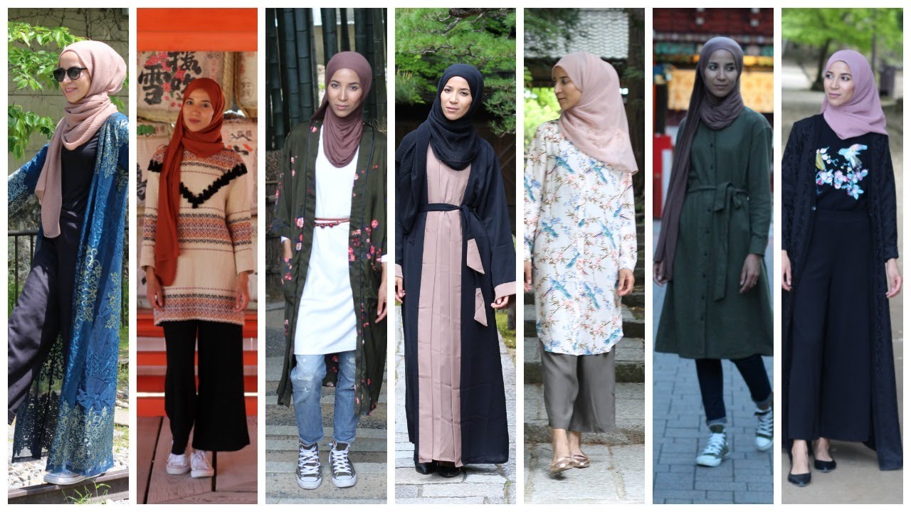 HIJAB LOOKBOOK / 13 OOTD IDEAS HIJAB | JAPAN