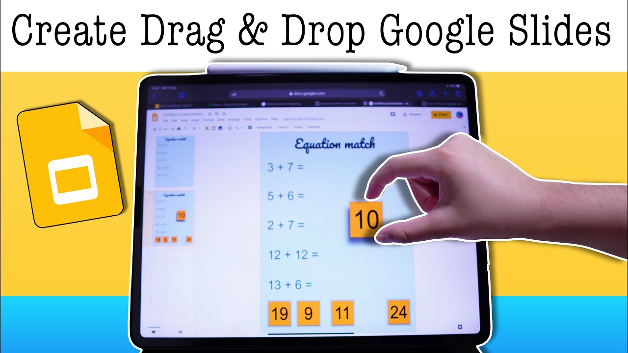 How to Create Drag and Drop Activities with Google Slides