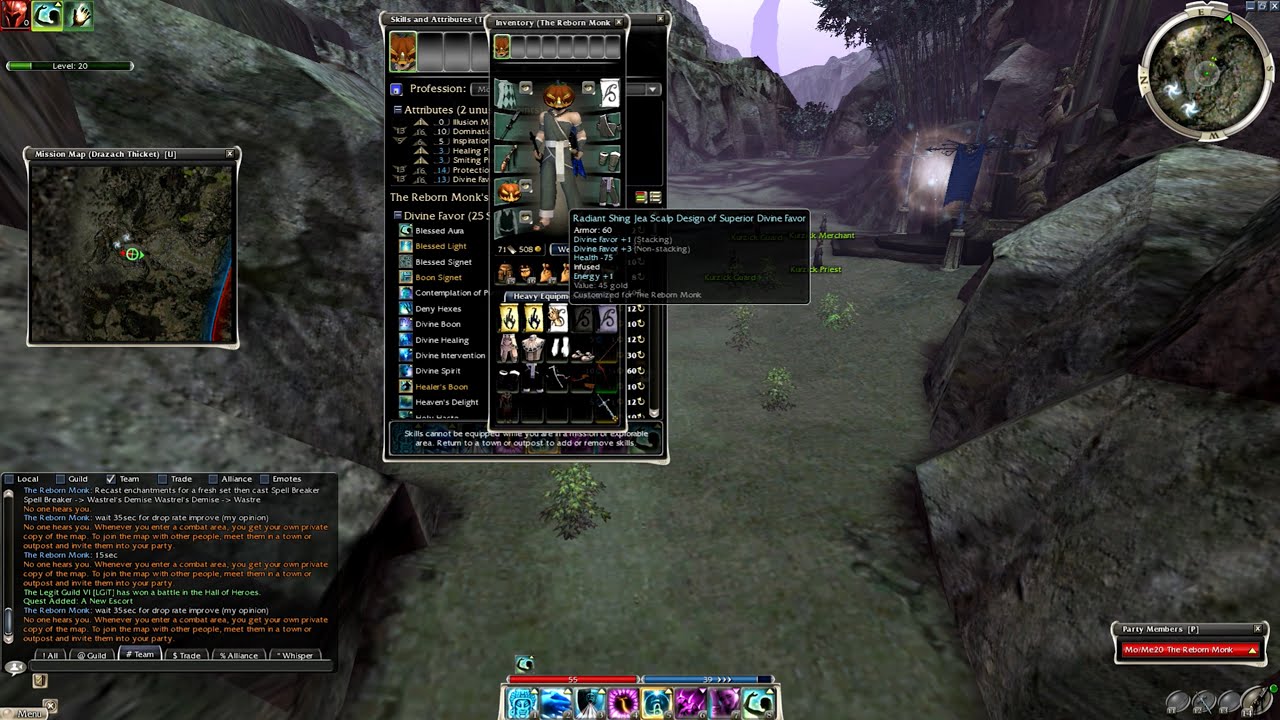 Guild Wars EASY Farm as Monk in 2 Minutes