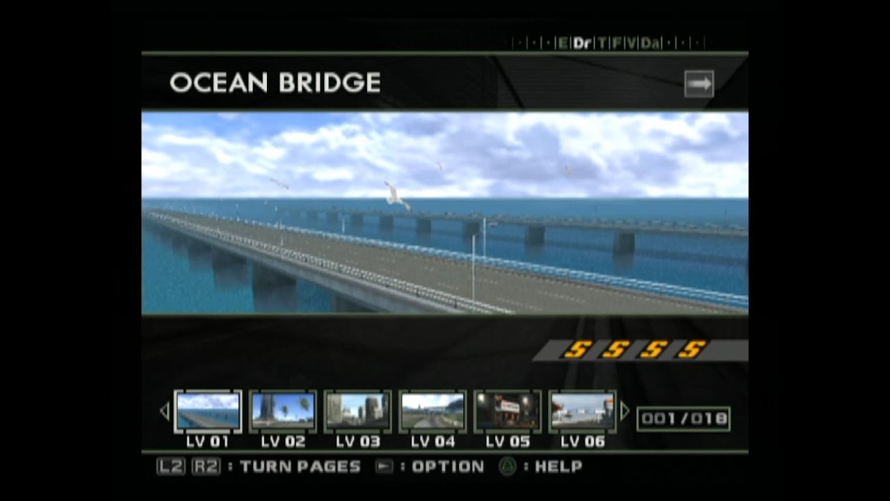 PS2 エンスージア DRIVING REVOLUTION Level 01-05 ランクS