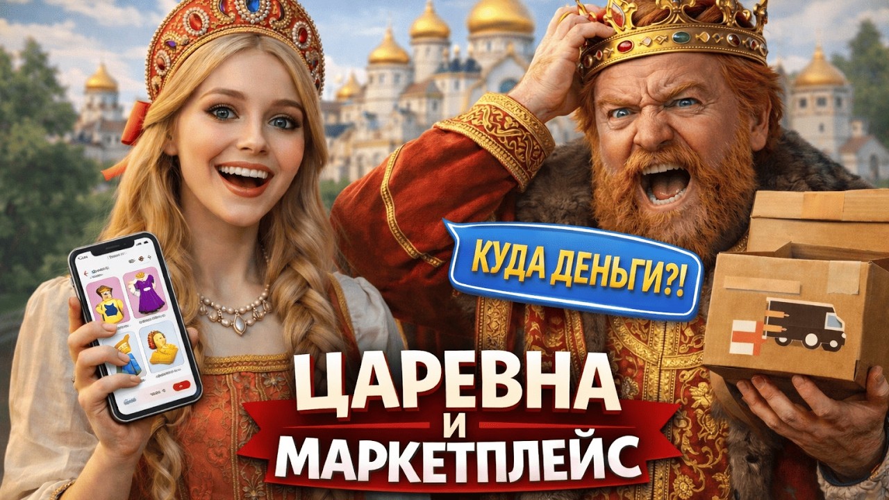 Царевна и маркетплейс — авторская песня-сказка | Смешной музыкальный клип