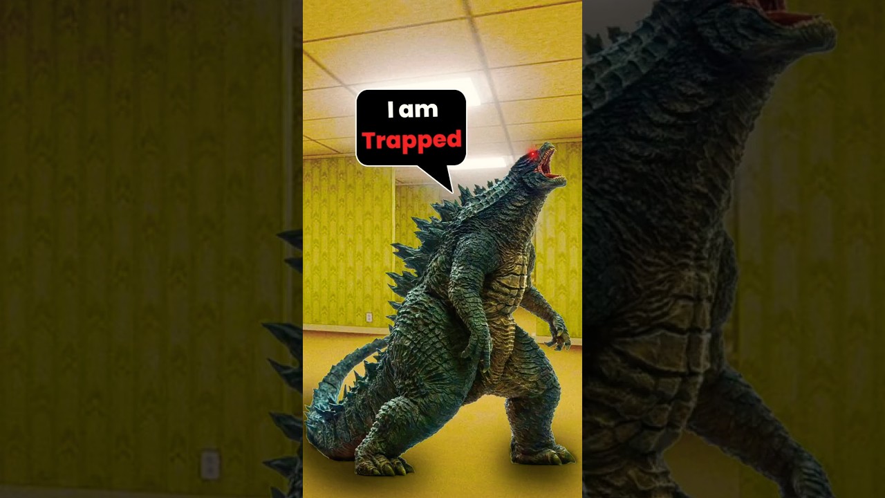 What If Godzilla Got Trapped in the Backrooms? 🦖