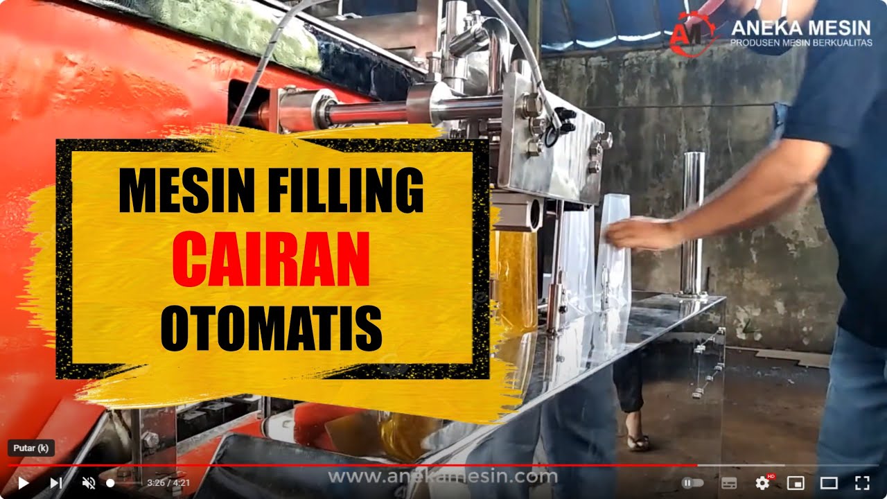 Tutorial Mesin Filling Cairan