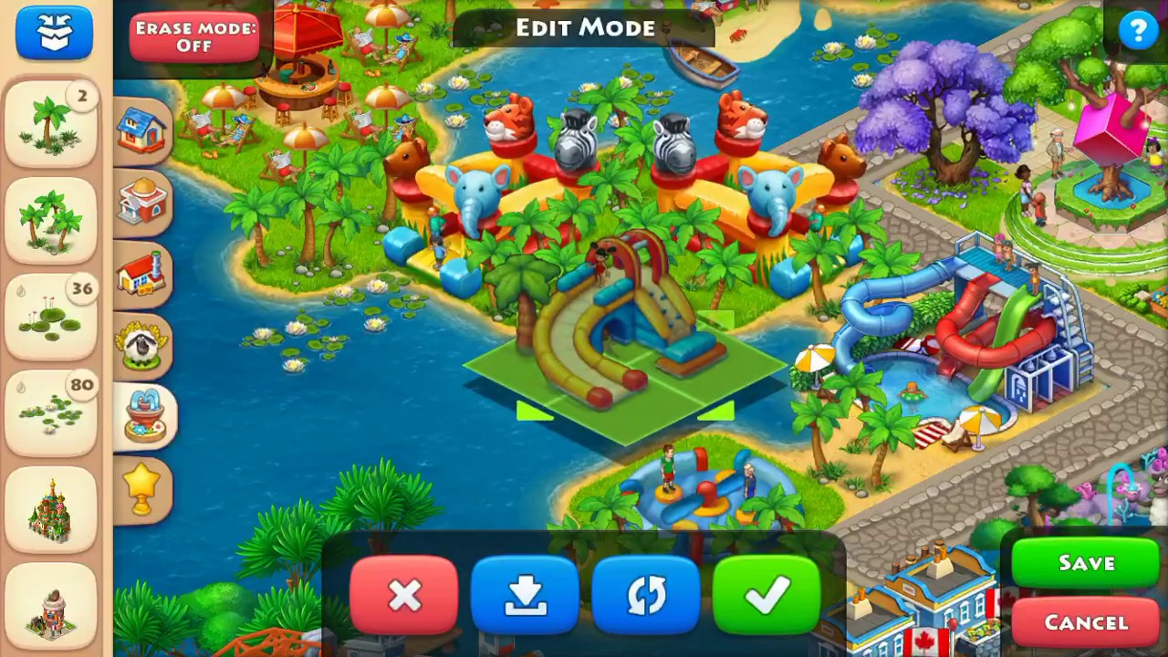 Township game design 3 (colourful township summer design)