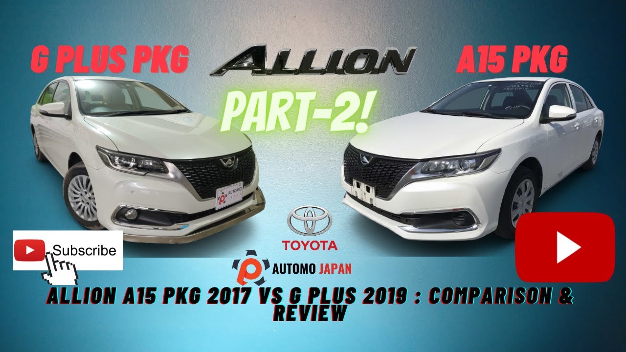 ALLION A15 PKG VS ALLION G PLUS PKG: DIFFERENCE & COMPARISON