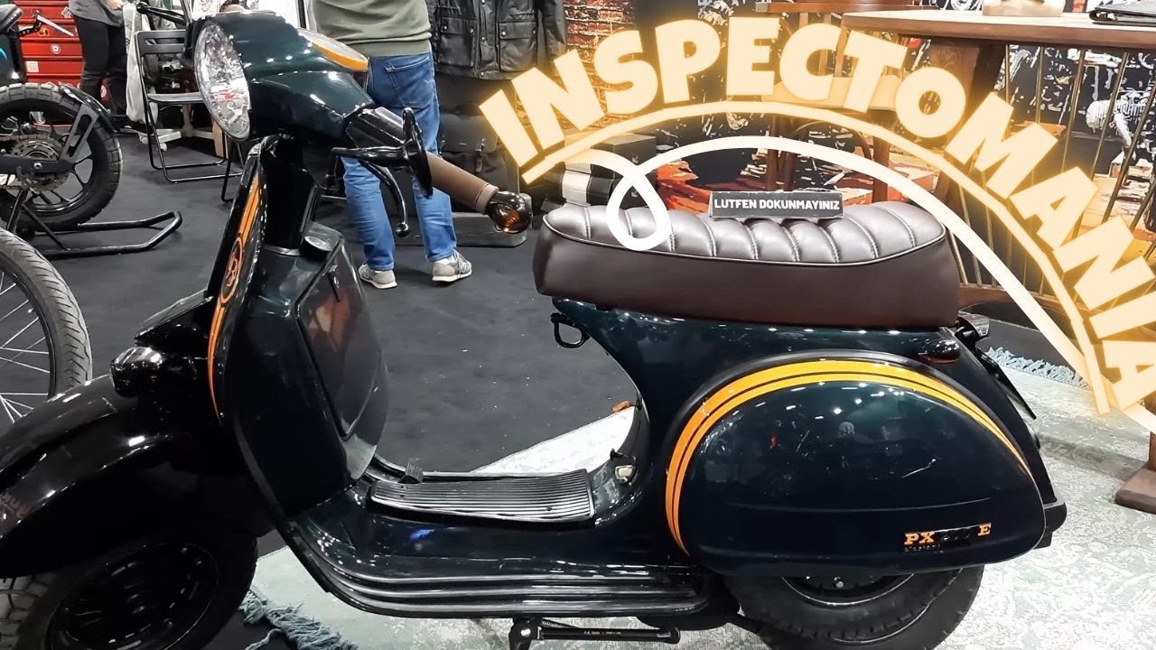 Vespa PX200E Custom (Distinguished Riders Club Bike) #dgristanbul
