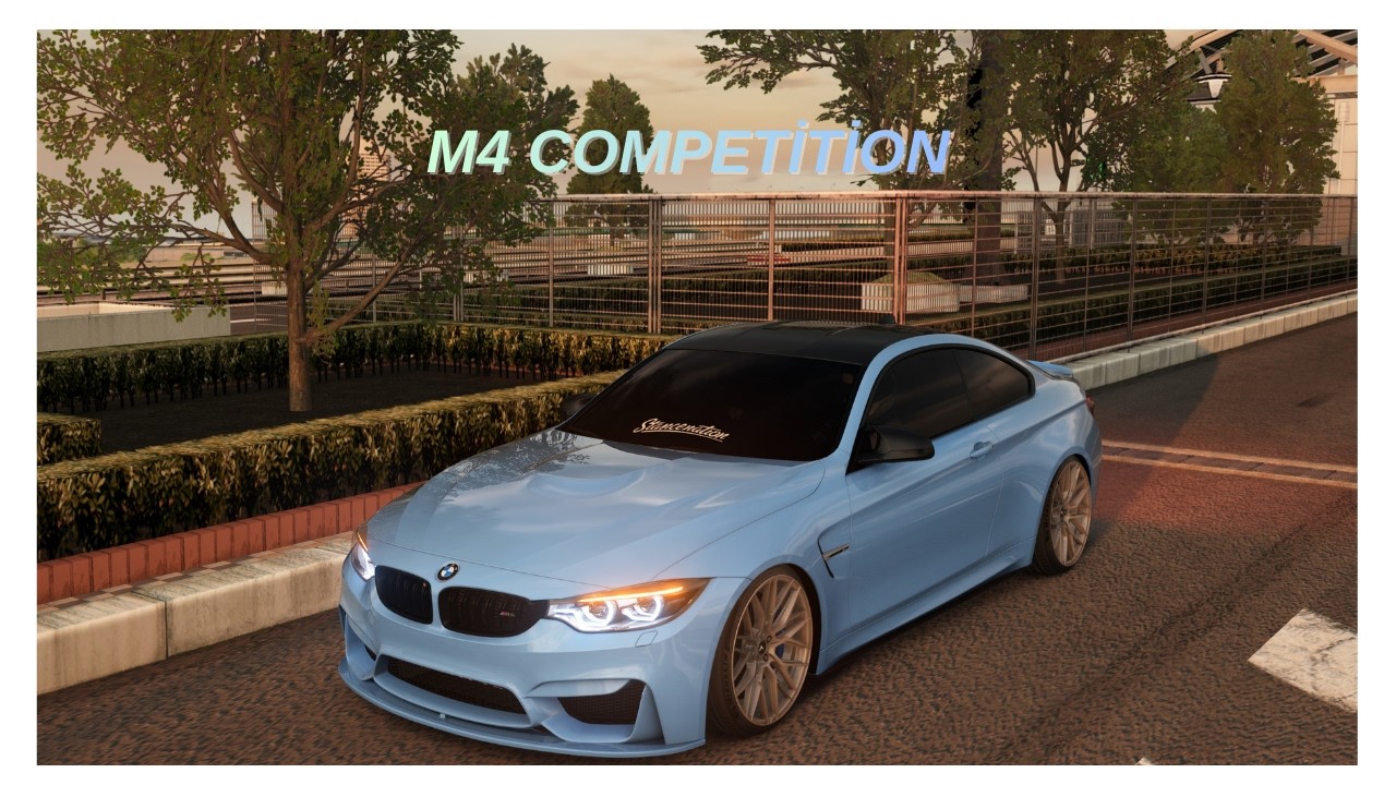 M4 COMPETİTON TRAFİK'TE MAKAS!!