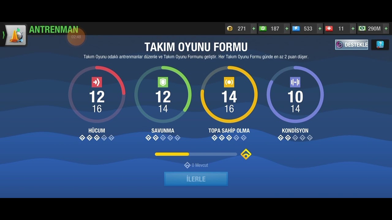 Top Eleven 2024 - Yeni Günlük Antrenman  Sistemim Bu! Penaltı Etkinliği Değişti