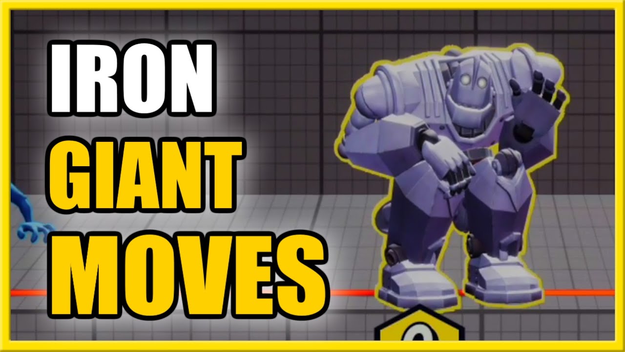 Full Iron Giant Moves & Combos in MultiVersus (Overpowered Character!)