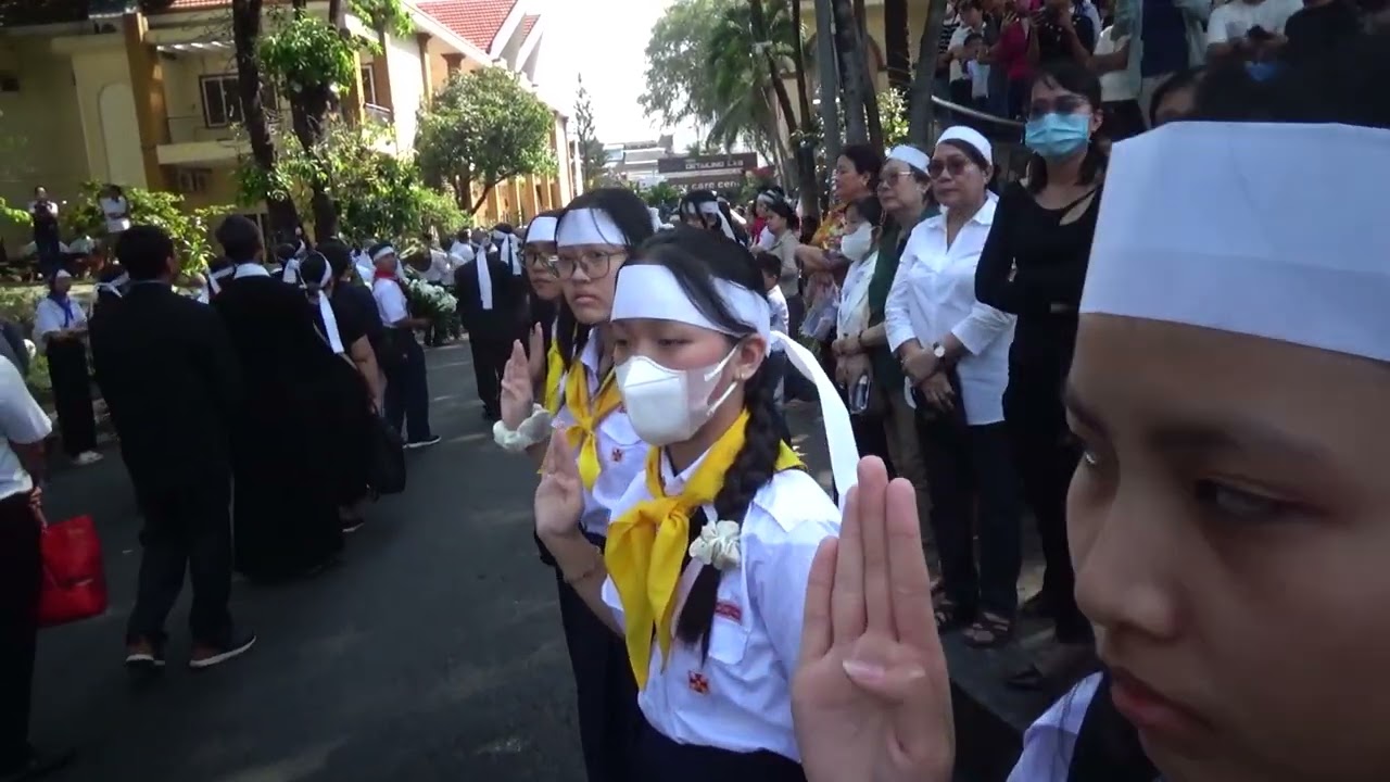 NGHI THỨC ĐÓN LINH CỮU CHA PHAOLO PHẠM TRUNG DONG