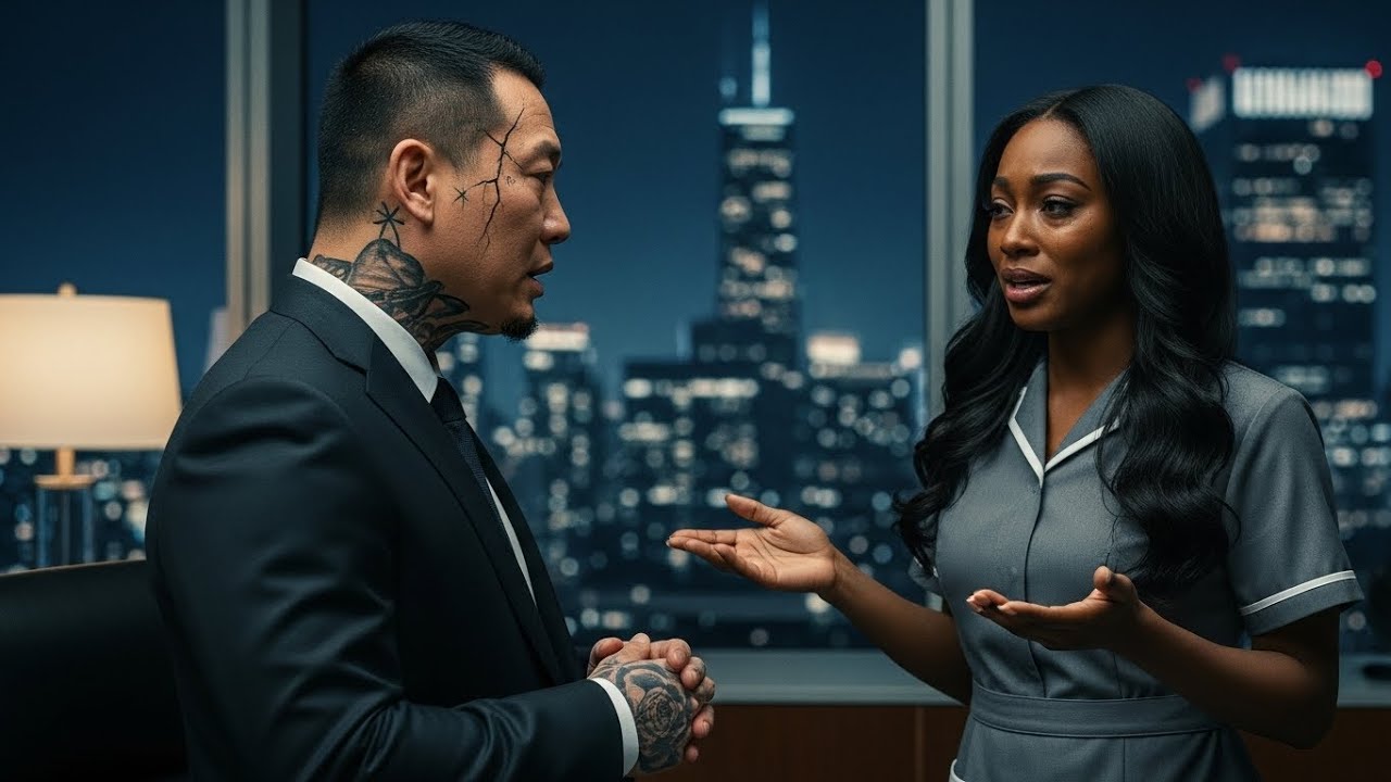 Mafia Boss Sees Black Janitor Crying in His Office at 3AM and His Cold Heart BREAKS