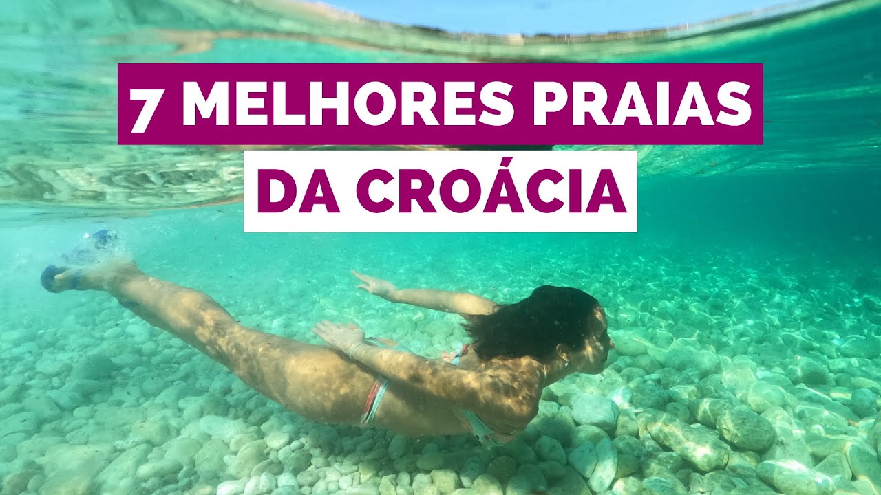 MELHORES PRAIAS da CROÁCIA: 7 praias e ilhas IMPERDÍVEIS