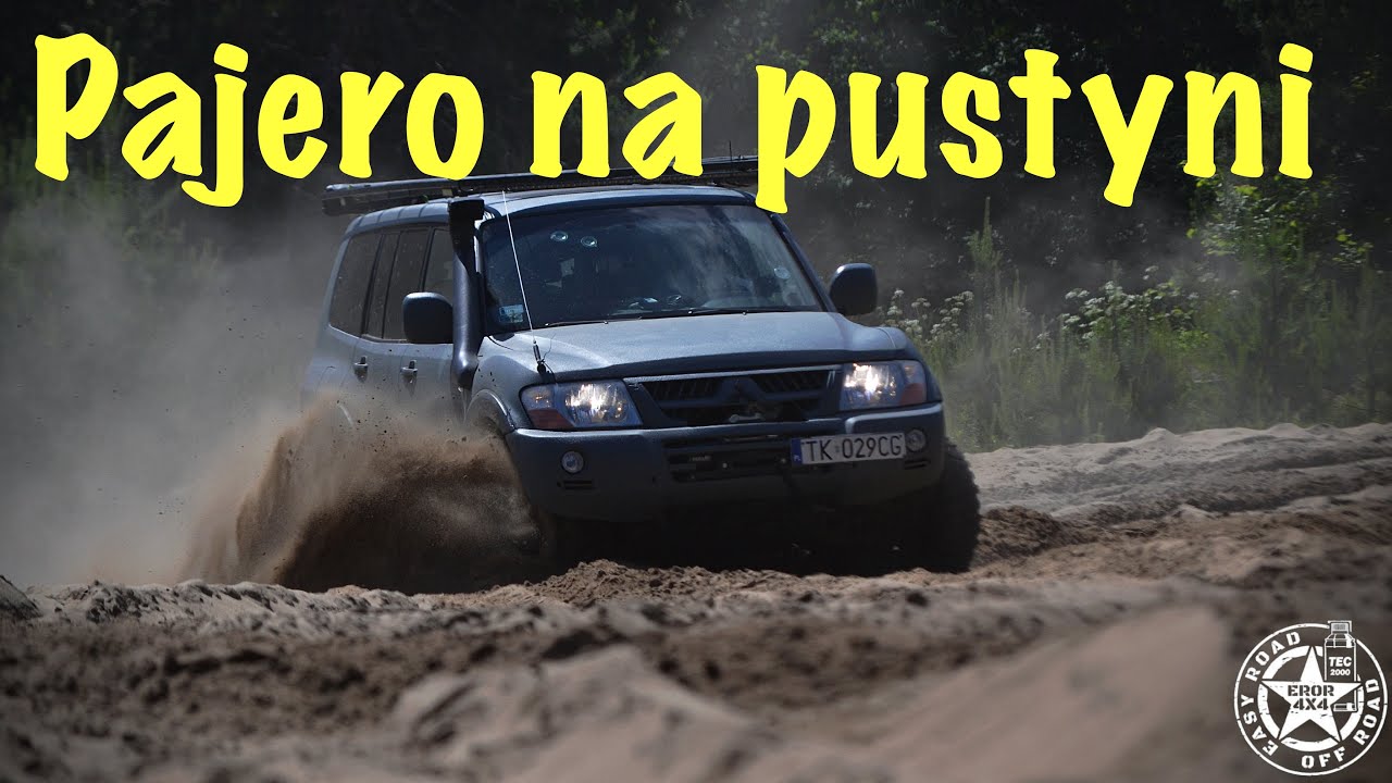 Pajero na pustyni. Wycieczka z EROR4x4.