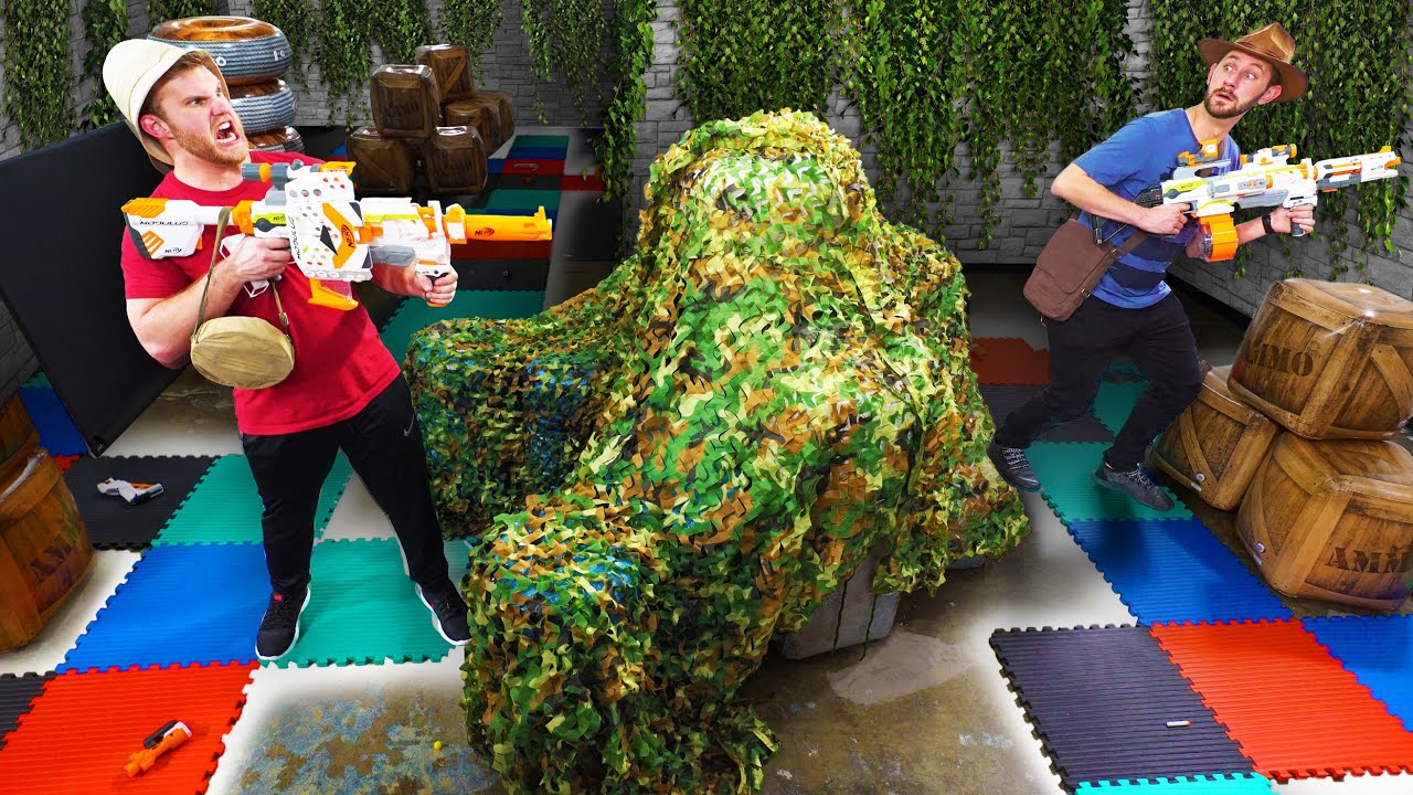 NERF Adventure Board Game Challenge!