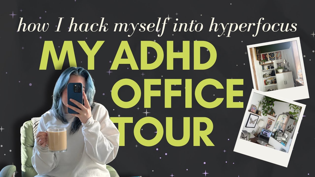 ADHD Home Office Tour: A Productivity-Boosting Workspace Designed for Neurodivergent Brains