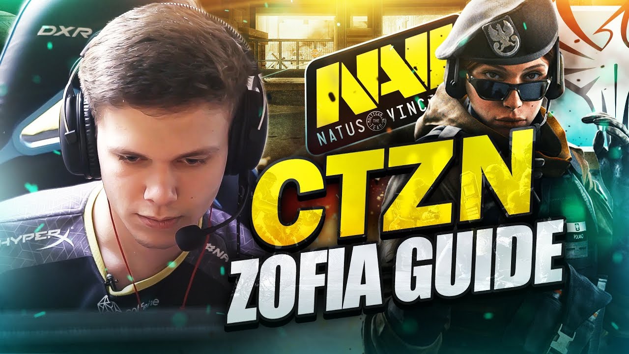 NAVI CTZN - Как играть за Zofia (Rainbow Six Гайд)