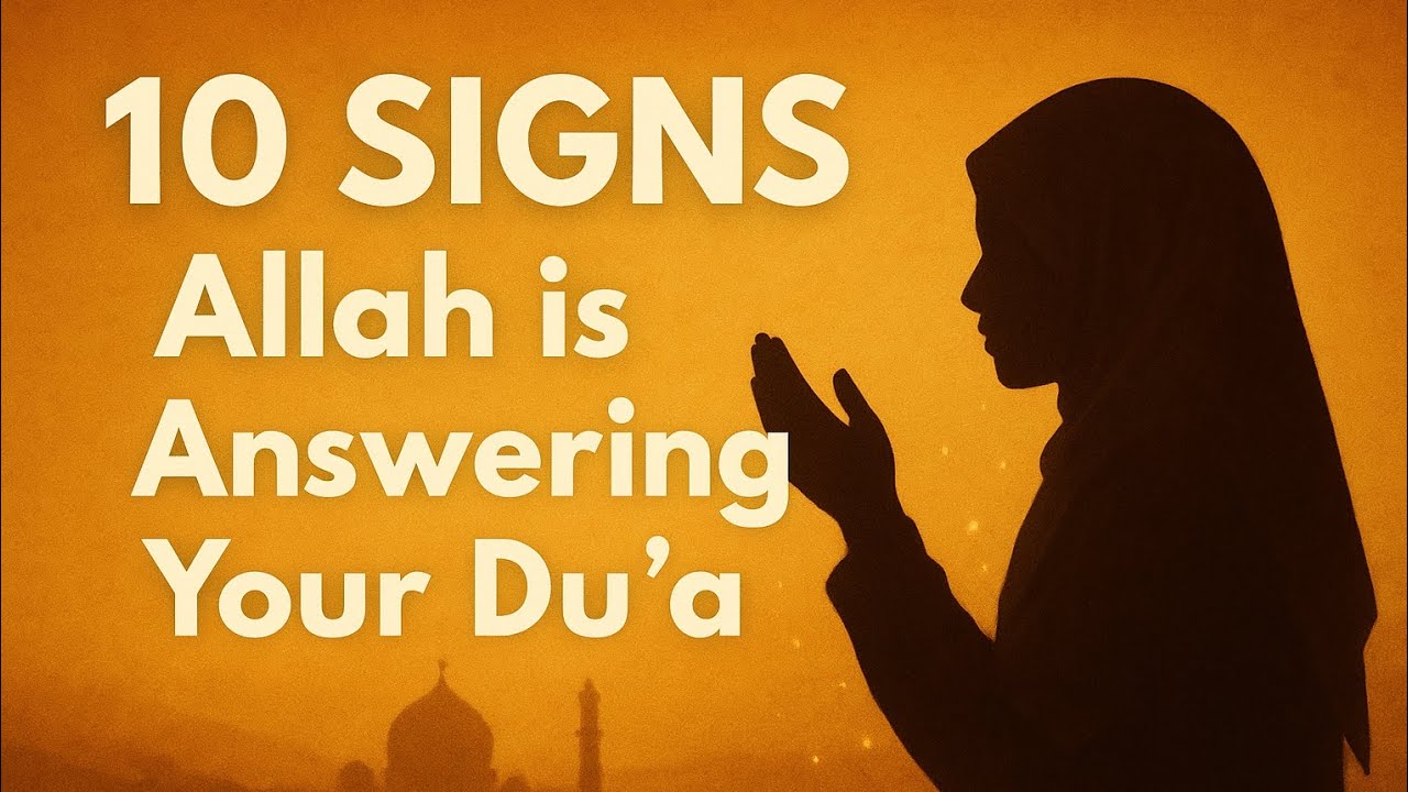 10 Powerful Signs Allah Is Listening to You 🥺✨ - Noor Sayings 