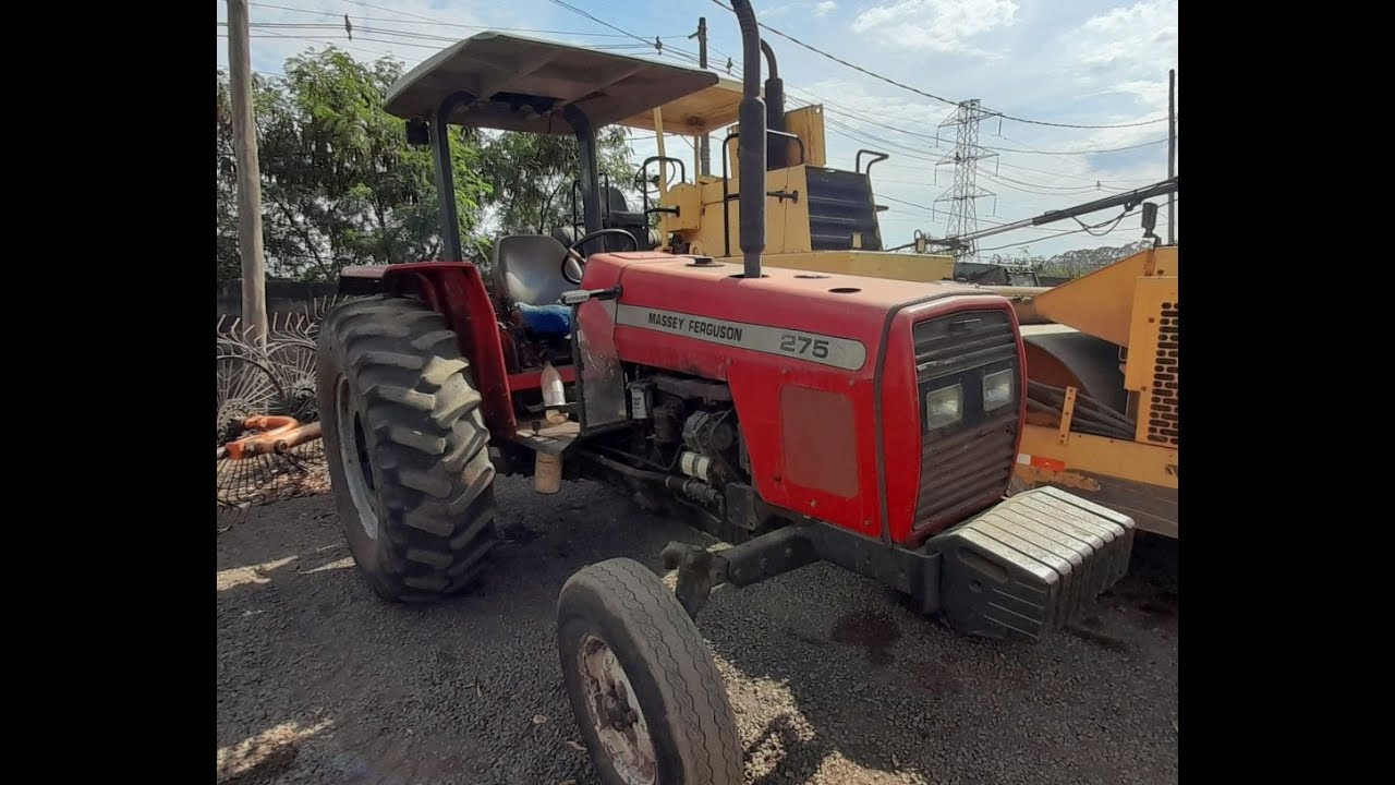 EcoLeilões - TRATOR MASSEY FERGUSSON ADVANCE 275, ANO: 2005 (Ref: RAI/1609)