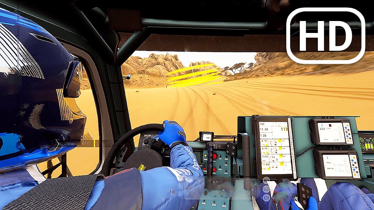 Dakar Desert Rally - First Person Realistic Gameplay