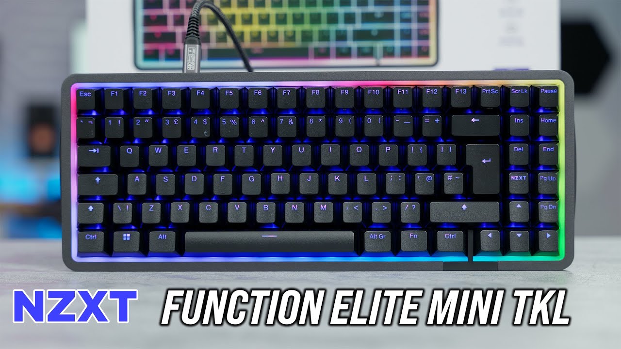 NZXT Function Elite Mini TKL - Premium pre-built keyboard
