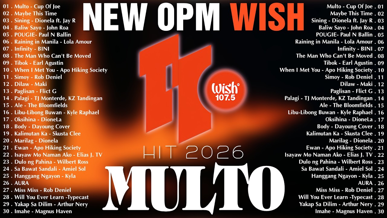 (Top 1 Viral) OPM Acoustic Love Songs 2026 Playlist 💗 Best Of Wish 107.5 Song Playlist 2026