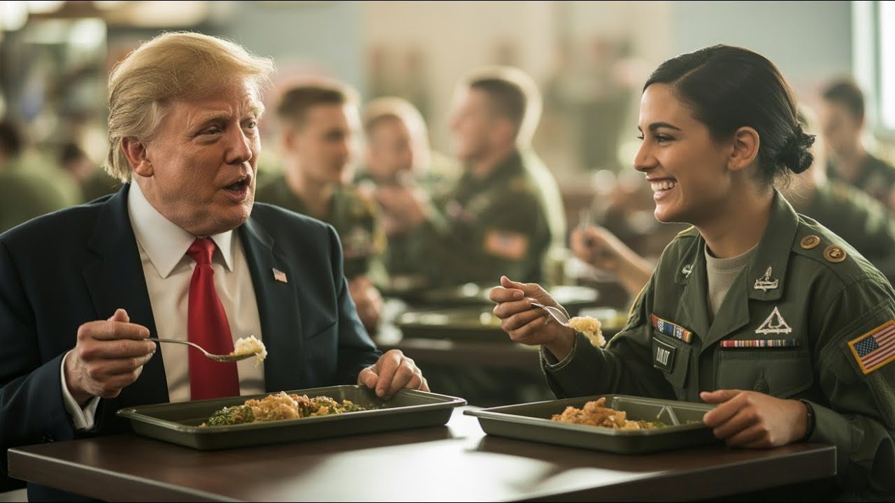 When Trump Tried Military Food… No One Expected THIS Reaction!