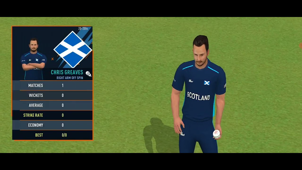 SCOTLAND VS NEPAL | REAL CRICKET 26 #hattrick Mark Watt