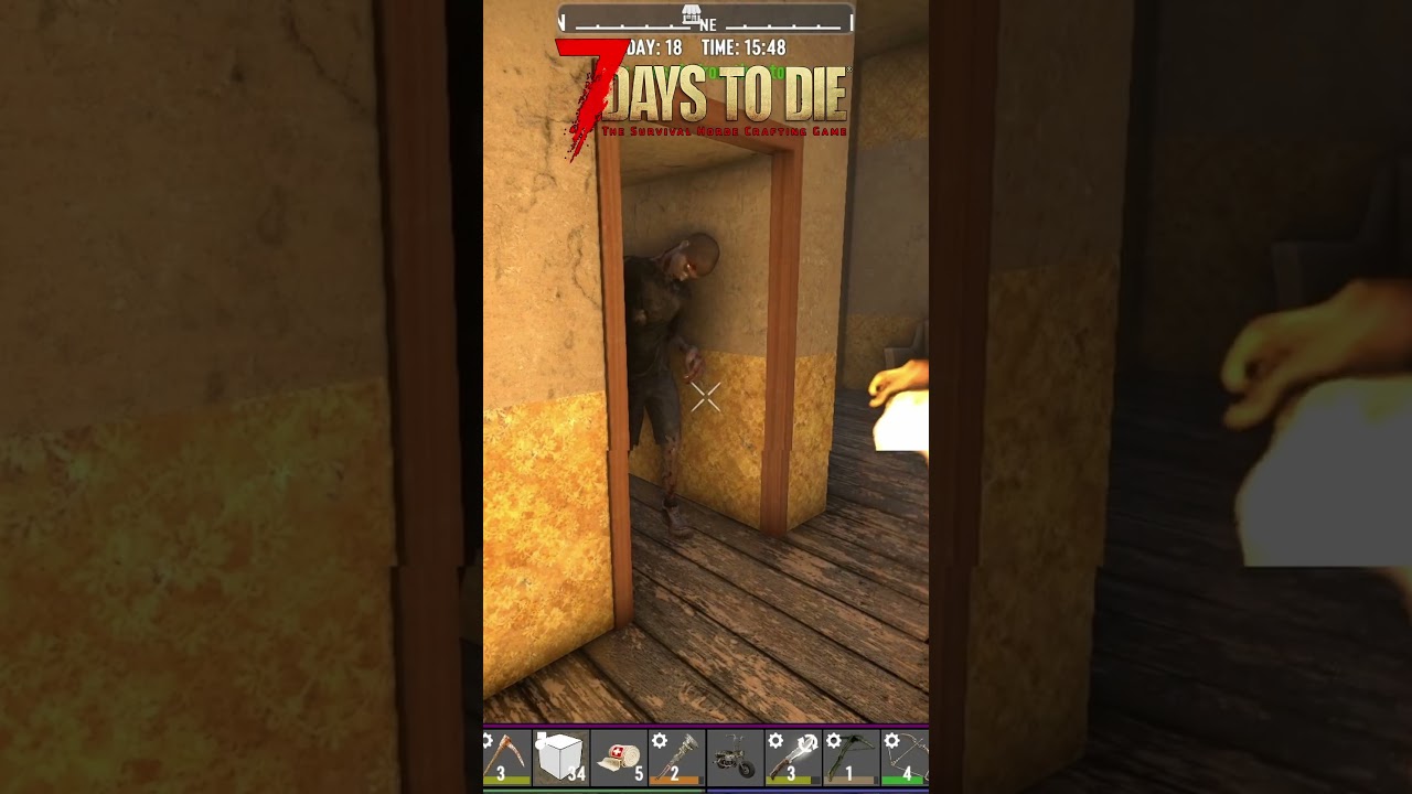 Stealth is Broken in 7 Days to Die Challenges Day 18 #gaming #7d2d