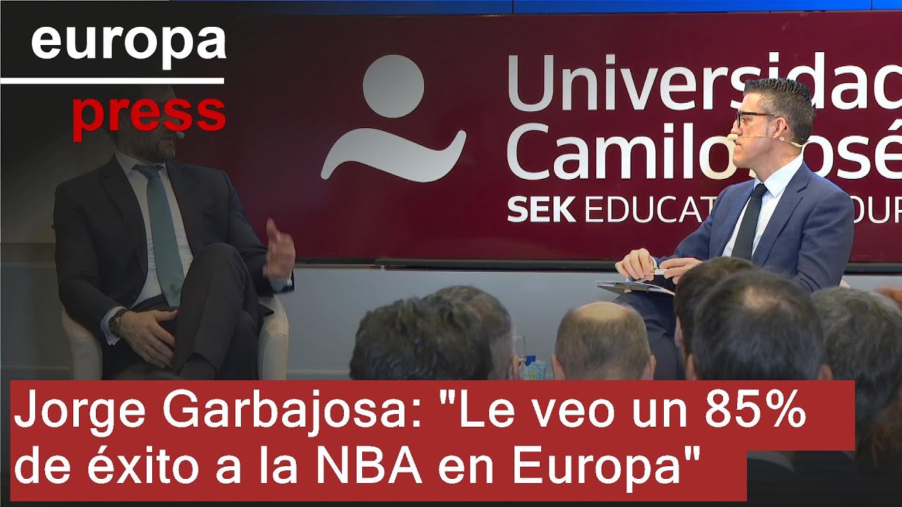 Jorge Garbajosa: "Le veo un 85% de éxito a la NBA en Europa"