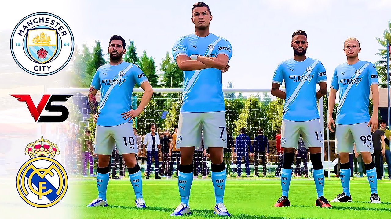 FIFA VOLTA 26 - RONALDO, MESSI, NEYMAR, MBAPPE, HAALAND ALL STARS | MAN CITY vs REAL MADRID