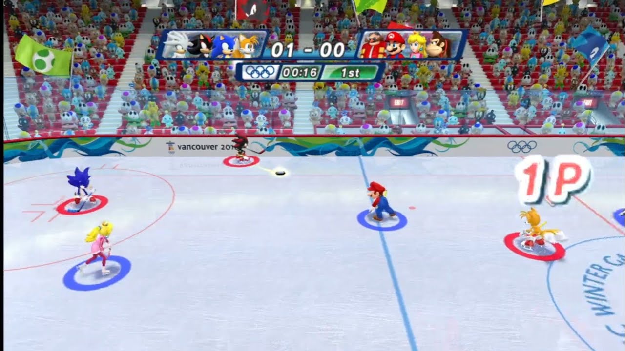 Mario & Sonic at the Olympic Winter Games(Vancouver 2010) - Ice Hockey