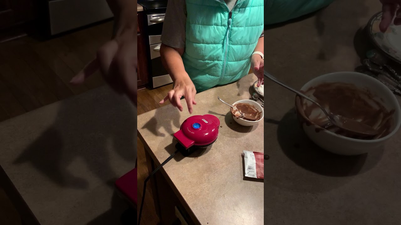 How to waffle a Decadent Chocolate Brownie