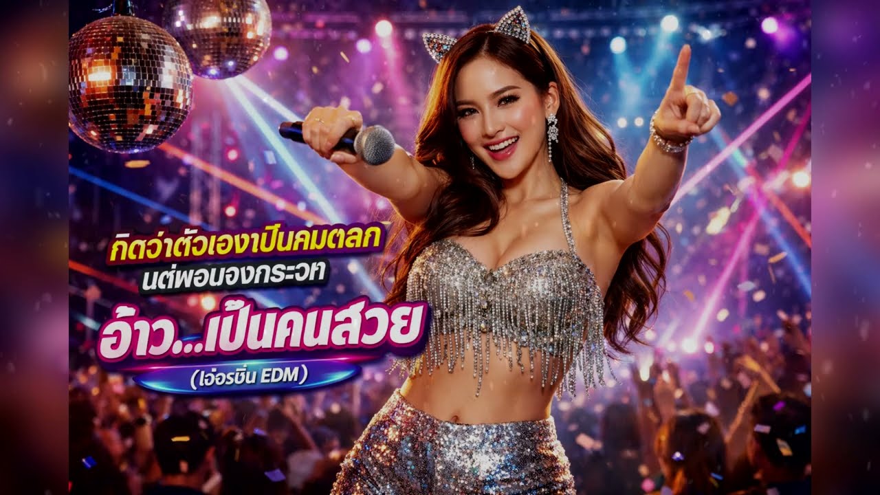 คิดว่าตัวเองเป็นคนตลก แต่พอมองกระจก อ้าว…เป็นคนสวย เวอร์ชั่น EDM