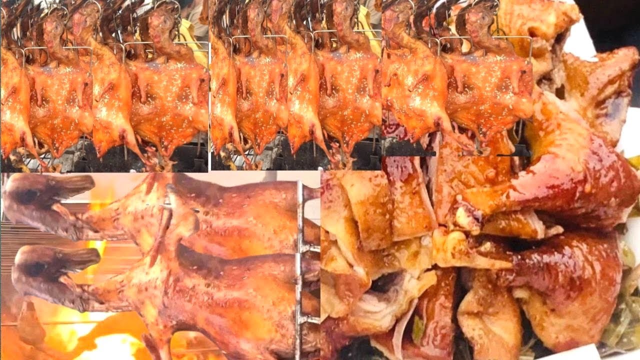 Sold Out! Roasted duck honey with leave. 